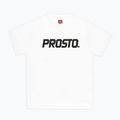PROSTO Classic XXII pánske tričko biele KL222MTEE171