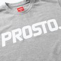 PROSTO Classic XXII šedé pánske tričko KL222MTEE172 3