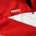 Pánska mikina PROSTO Half Zip Sweatshirt červená KL222MSWE1133 4