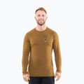 Pánske termo tričko longsleeve Viking Andali brown
