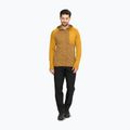 Pánska trekingová mikina Viking Birger Hoodie light brown/yellow 2