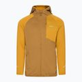 Pánska trekingová mikina Viking Birger Hoodie light brown/yellow 8