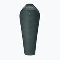 Spací vak Alpinus Wide & Long Fiber Pro 1250 215 cm/left pine green