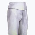 Dámske tréningové legíny 4F Solar Punk FNK F454 light yellow allover 9