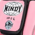 Boxerská prilba WINDY Genuine Leather pink 4