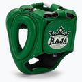 Boxerská prilba RAJA BOXING Genuine Leather green 3