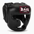 Boxerská prilba RAJA BOXING Semi Leather black