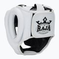 Boxerská prilba RAJA BOXING Semi Leather white 3