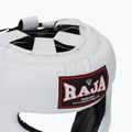 Boxerská prilba RAJA BOXING Semi Leather white 4