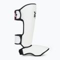 Chrániče holení a chodidiel RAJA BOXING Lightweight Shin Guards Semi Leather white 2