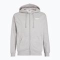 Pánska mikina PROSTO Hoodie Logo Zip gray
