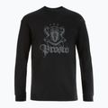 Pánske tričko longsleeve PROSTO Crest black