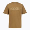 Pánske tričko PROSTO Big Logo cinnamon beige