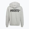 Pánska mikina PROSTO Hoodie Half Zip Big Log Infinity grey/melange 2