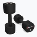 Činky HMS HPT02 TPU 2 ks 6 kg black 2