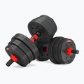 Sada činiek HMS SGP20 20 kg  čierna/červená 4