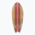Balančná doska s valčekom Trickboard Fish Mermaid červeno-hnedá TB-1736 3
