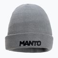 MANTO Logotyp 21 čiapka sivá MNC465_MEL_9UN 2