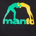 MANTO Duo Summer pánska mikina čierna MNT786_GRE/YEL_3M 3