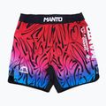 MANTO pánske tréningové šortky Multi Gradient red MNS003_PIN/BLU_2S