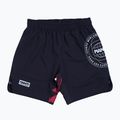 MANTO pánske šortky Fragments black/red MNR868