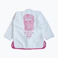 GI pre brazílske jiu-jitsu MANTO Balaclava pánska biela MNG982_WHT/PIN 2