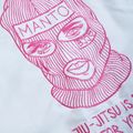 GI pre brazílske jiu-jitsu MANTO Balaclava pánska biela MNG982_WHT/PIN 6