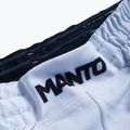 MANTO pánske tréningové šortky Flow white 3