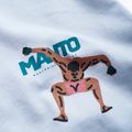 MANTO pánske tričko Stomp white 3