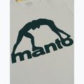Pánske tričko MANTO Vibe 25 light grey/dark green 2