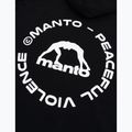 Pánska mikina MANTO Label 25 Regular Hoody black 4