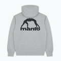 Pánska mikina MANTO Peaceful Violence Hoody sivá 5