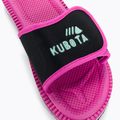 Kubota žabky na suchý zips magenta KKRZ22 7