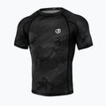 Pánsky rashguard Octagon Legion Premium black line camo