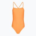 Dámske jednodielne plavky Clap Dwuwarstwowy Wiązany summer orange