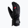 Pánske lyžiarske rukavice Viking Branson GTX black/red 2