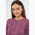 Dámska termoakčná mikina Viking Lan Pro claret/light pink 4