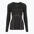 Dámska termoakčná mikina Viking Etna 2.0 black/purple