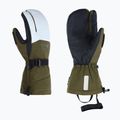 Lyžiarske rukavice Viking Norvik Pro Lobster Freeride olive/white
