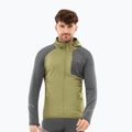 Pánska trekingová mikina Viking Birger Hoodie olive/dark grey