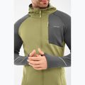 Pánska trekingová mikina Viking Birger Hoodie olive/dark grey 4