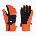 Detské lyžiarske rukavice Viking Flinx orange/navy