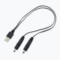 Nabíjací kábel USB pre vyhrievané rukavice, papuče a kukly Glovia GE33C čierny