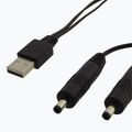 Nabíjací kábel USB pre vyhrievané rukavice, papuče a kukly Glovia GE33C čierny 2