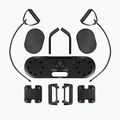 Viacúčelová doska HMS DBP02 for abdominal muscle exercises and push-ups with straps 3w1 black 2