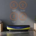 Vibračná platforma HMS SVP11 dark blue/lime 6