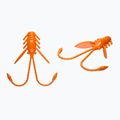 Libra Lures Pro Nymph Krill gumová nástraha 15 ks horúca oranžová PRONYMPHK18