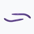 Libra Lures Fatty D'Worm Cheese gumová nástraha 8 ks fialová s trblietkami FATTYDWORMK75