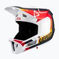 Cyklistická prilba Leatt MTB Gravity 2.0 V24 white/red 2