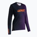 Dámske cyklistické tričko Leatt MTB Gravity 4.0 s dlhým rukávom fialové 4